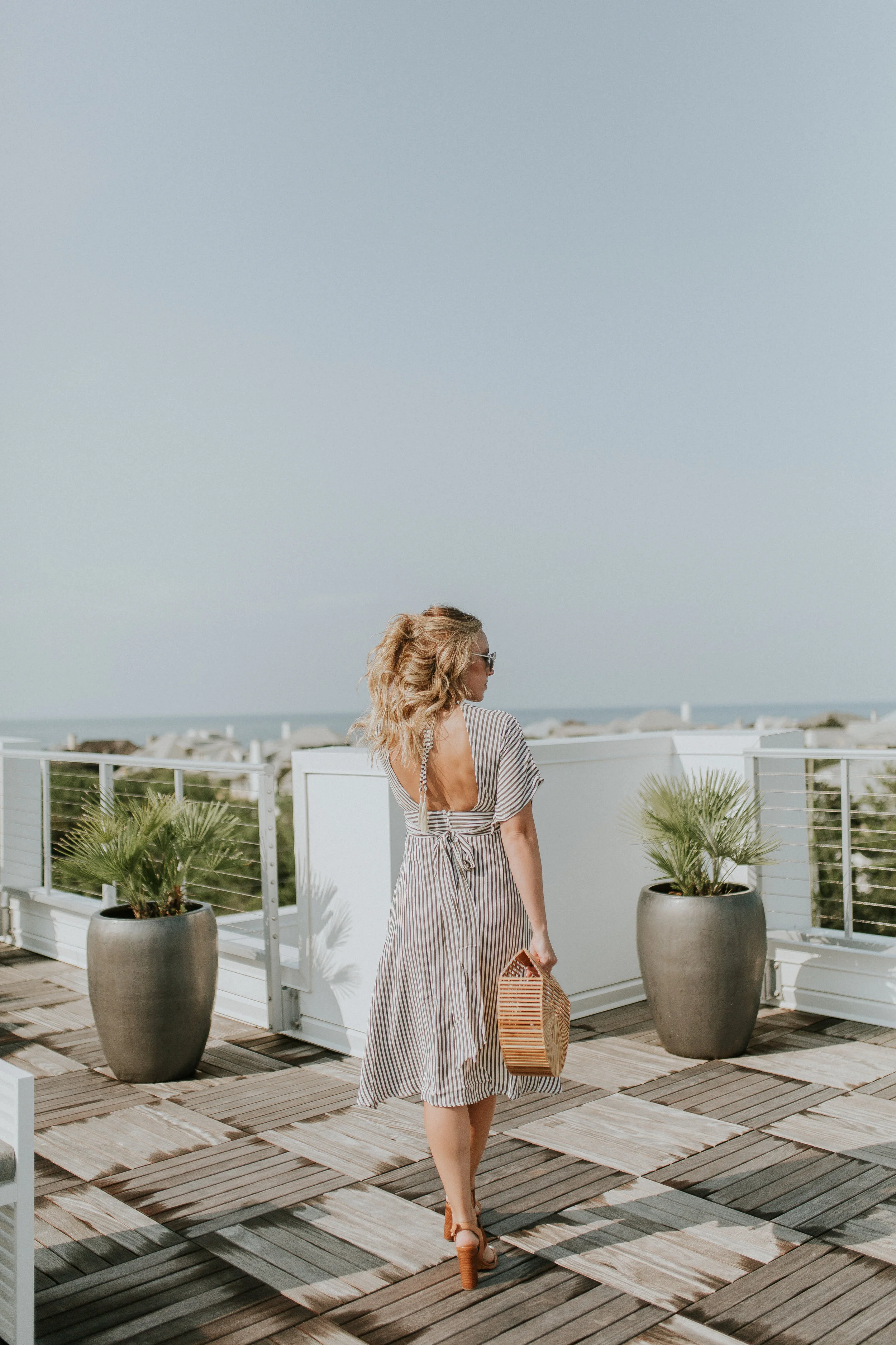Blogger Gracefully Taylored in Faithful the Brand Stripe Dress(11).jpg