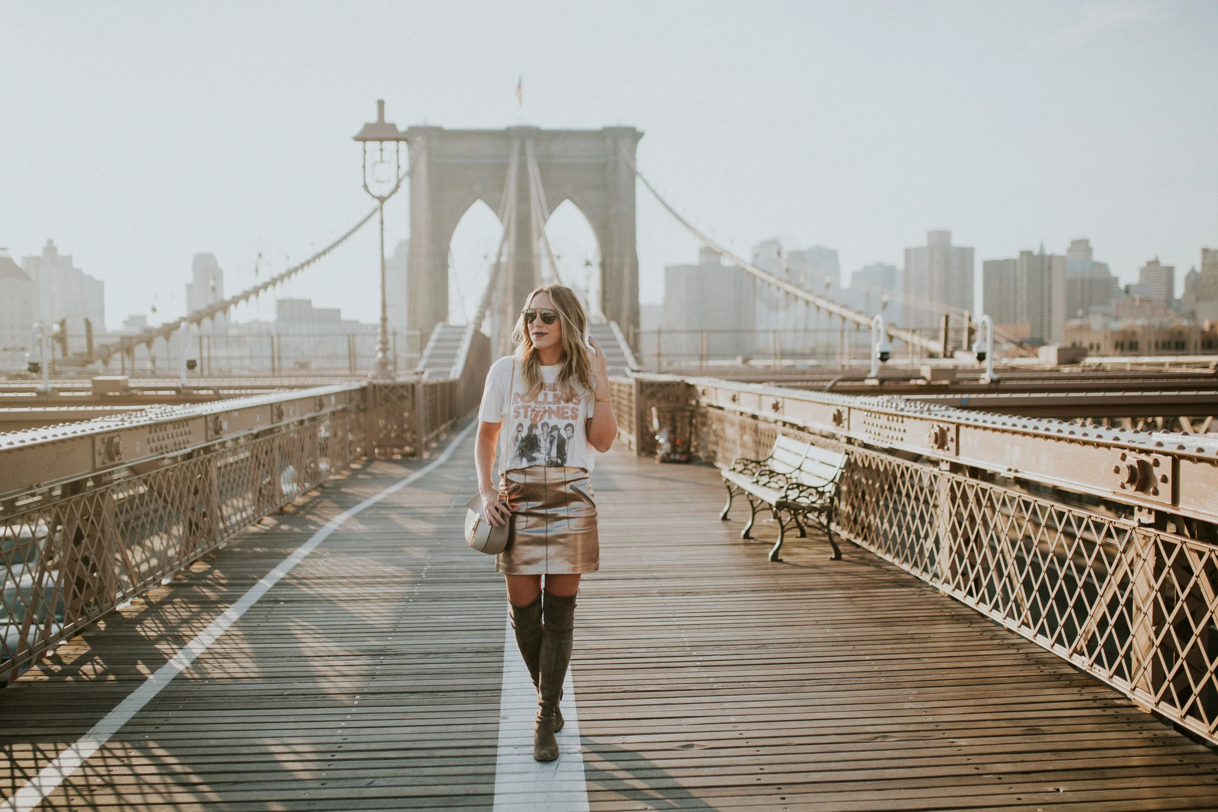 Blogger Gracefully Taylored in DayDreamer Tee, BlankNYC Skirt and Stuart Weitzman Boots4).jpg