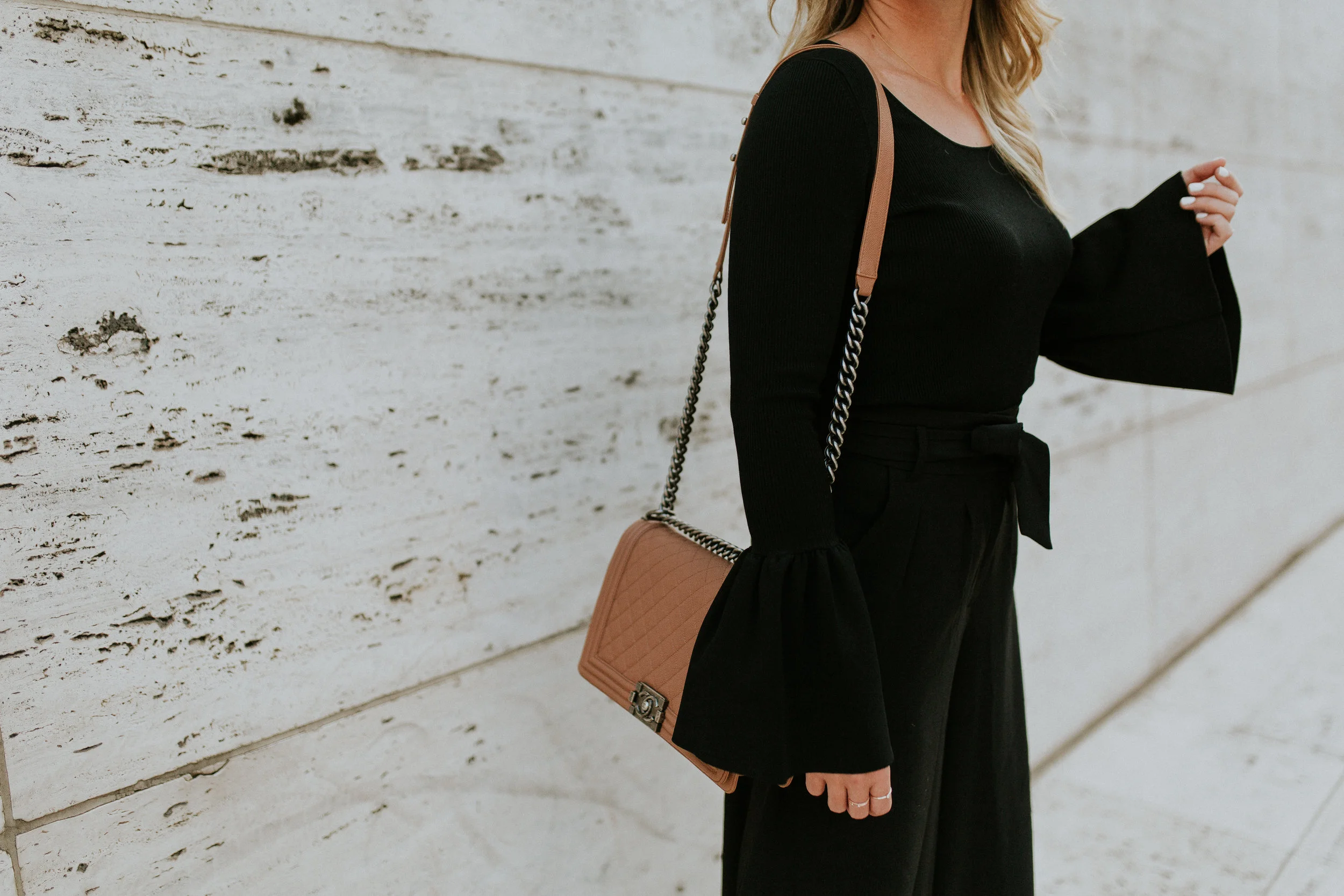 Blogger Gracefully Taylored in Nordstrom Culotte and Bell Sleeve Sweater(6).jpg
