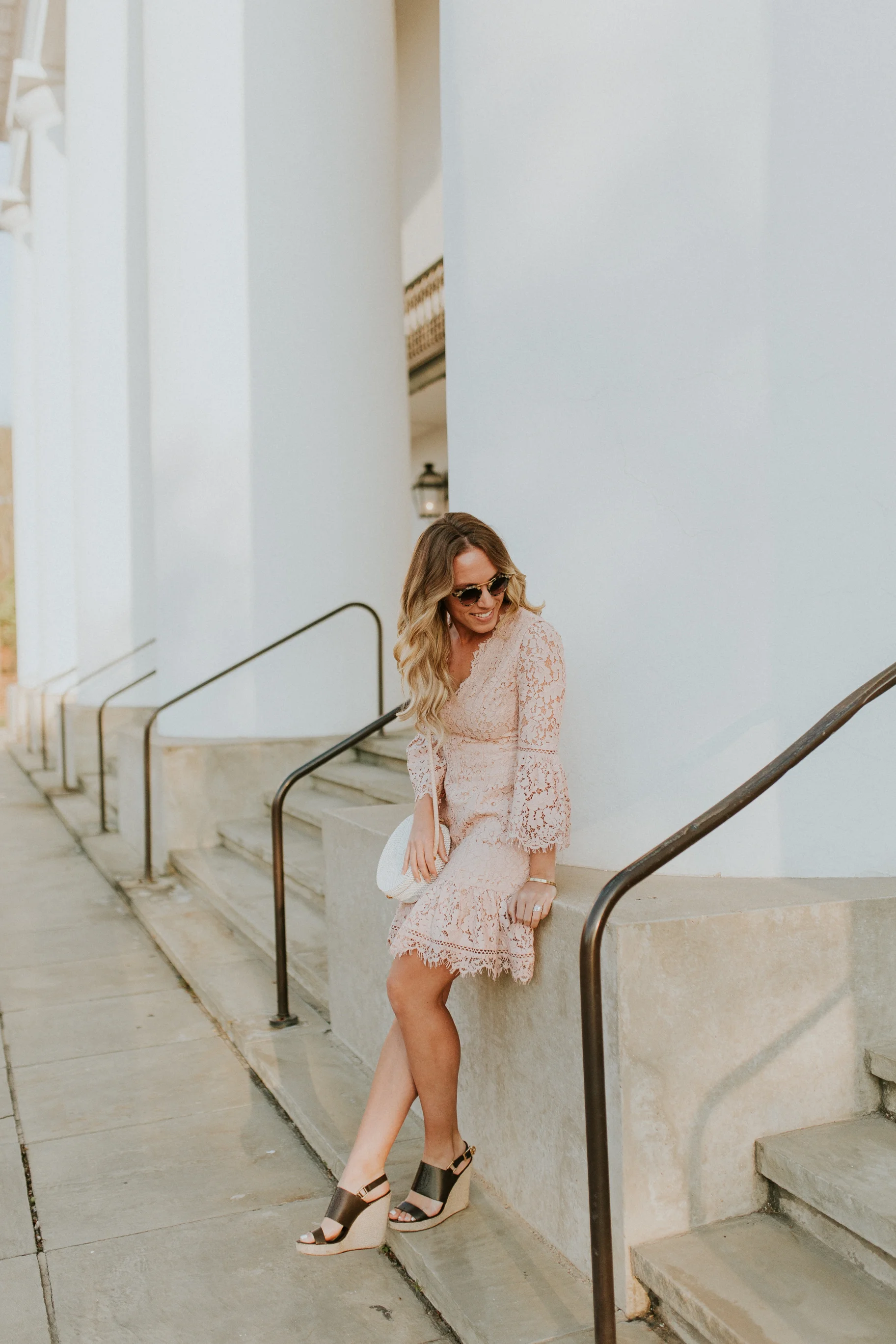 Blogger Gracefully Taylored in Blush Lace Dress Nordstrom(28).jpg