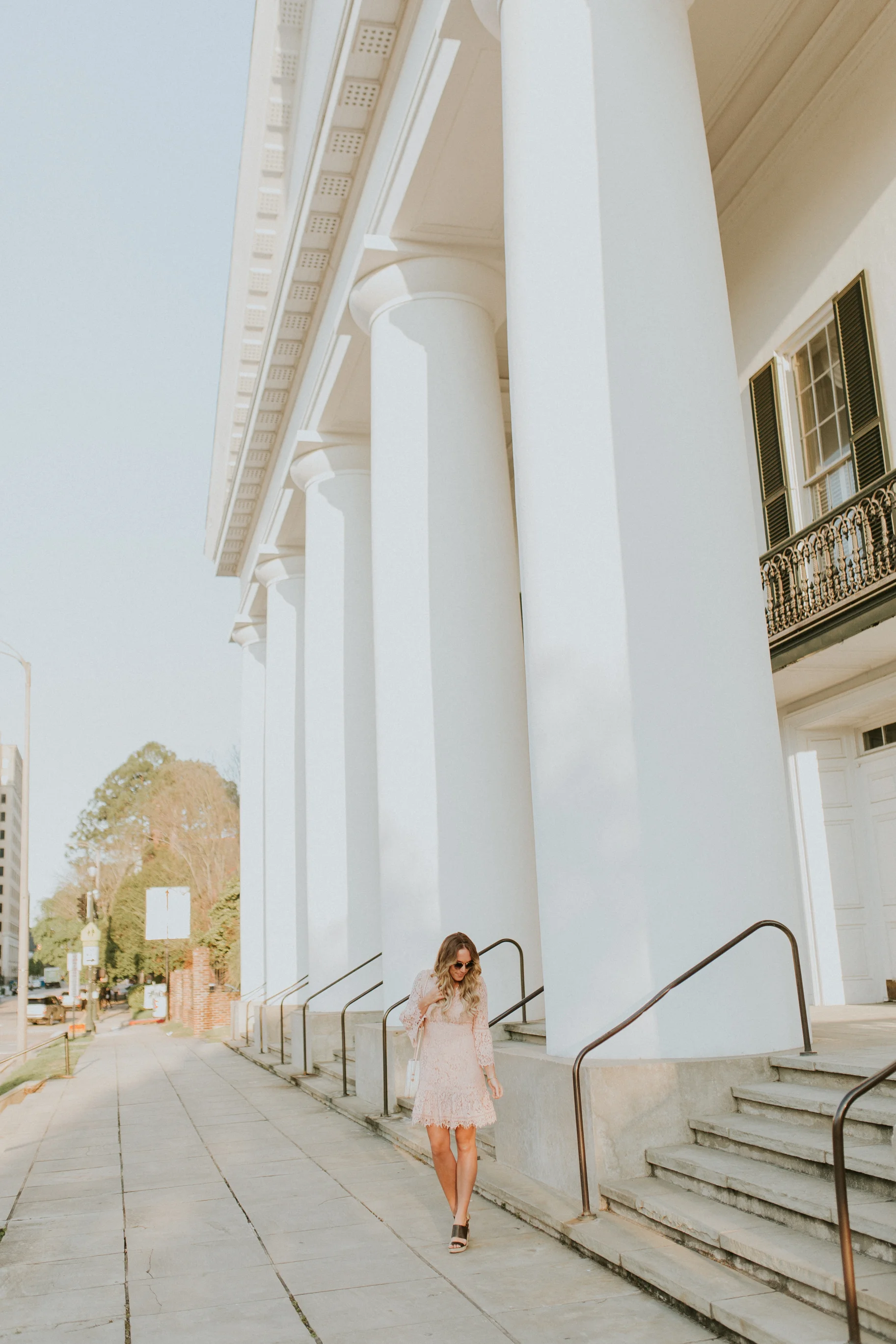 Blogger Gracefully Taylored in Blush Lace Dress Nordstrom(20).jpg