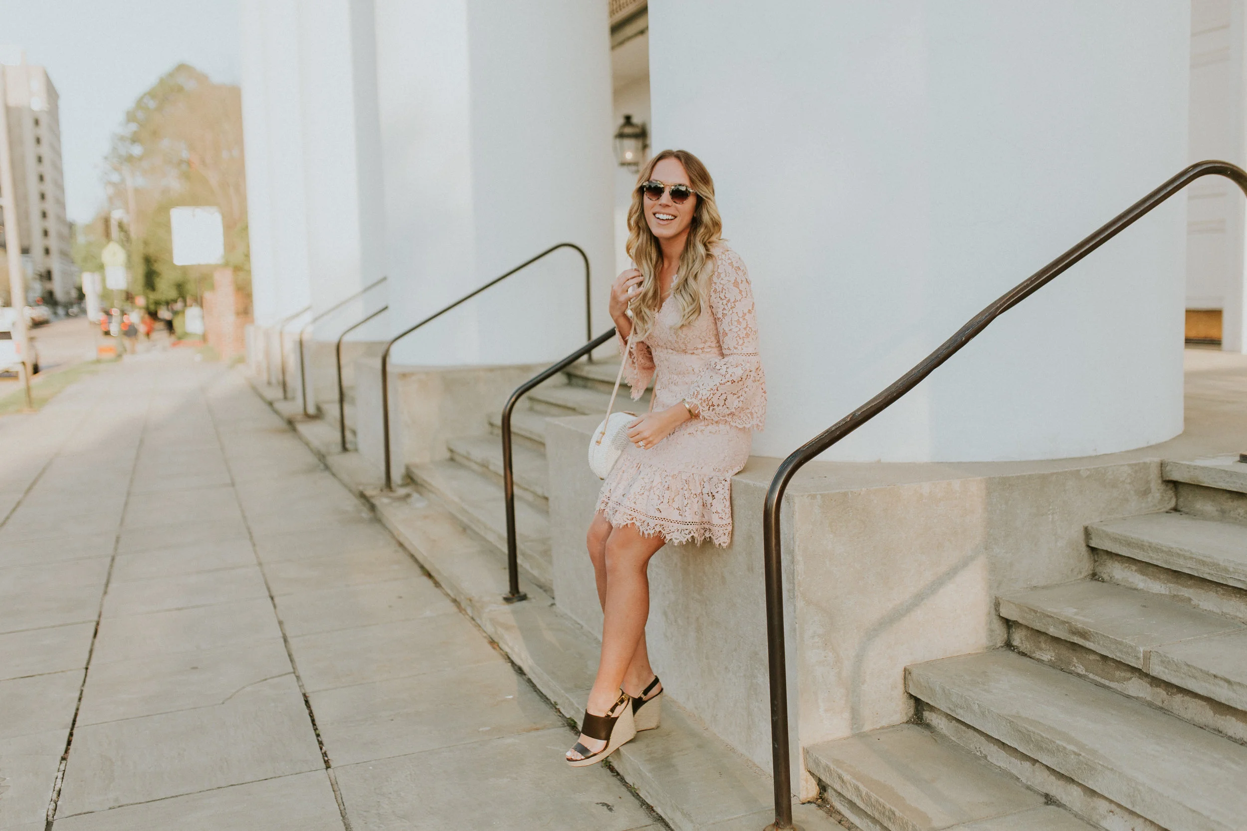 Blogger Gracefully Taylored in Blush Lace Dress Nordstrom(33).jpg