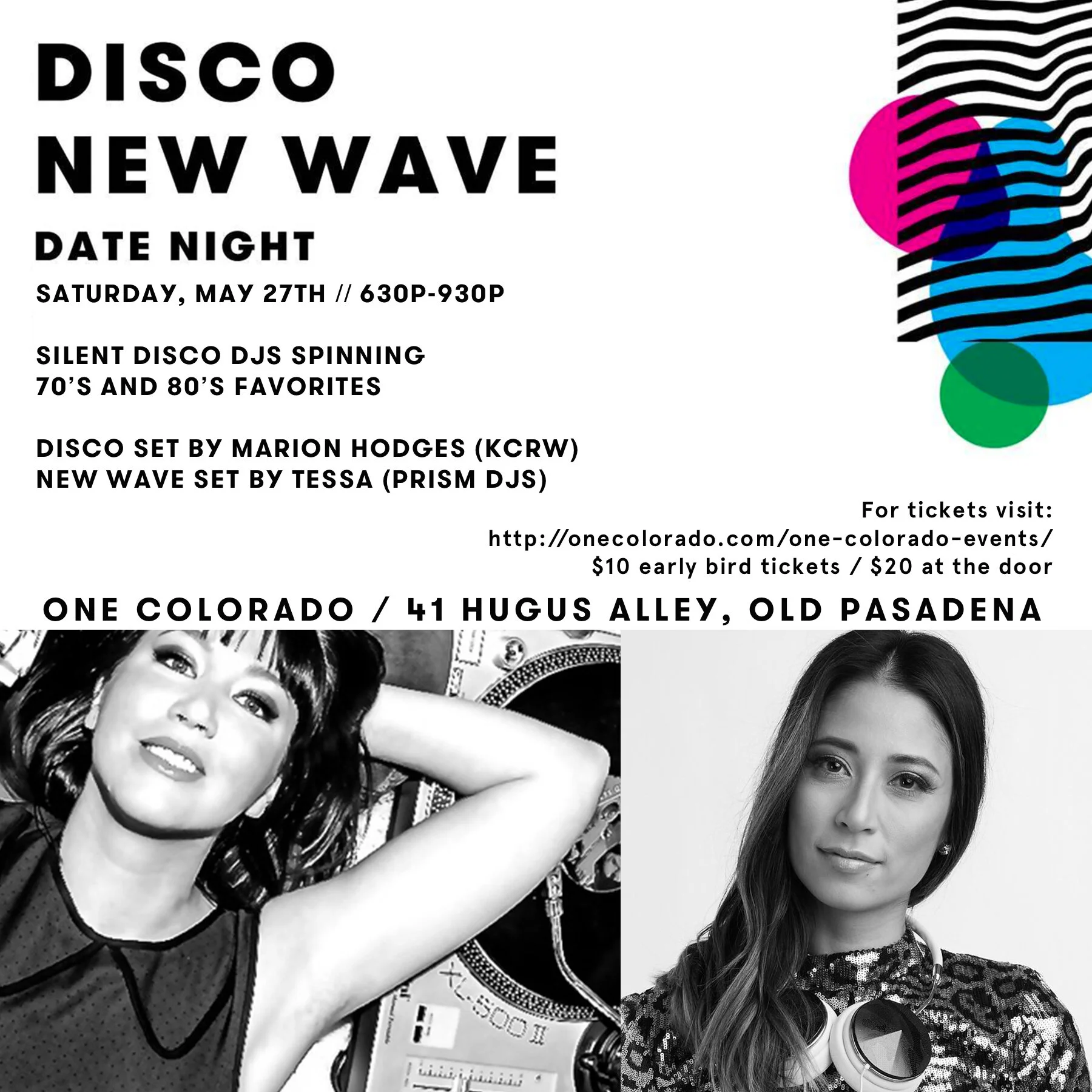 Disco New Wave Date Night with DJ Marion Hodges (KCRW)