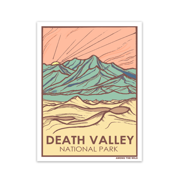 Death Valley National Park Sticker Decal