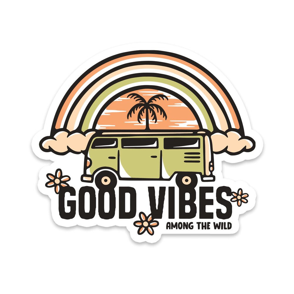 Good Vibes Sticker Good Vibes Sticker