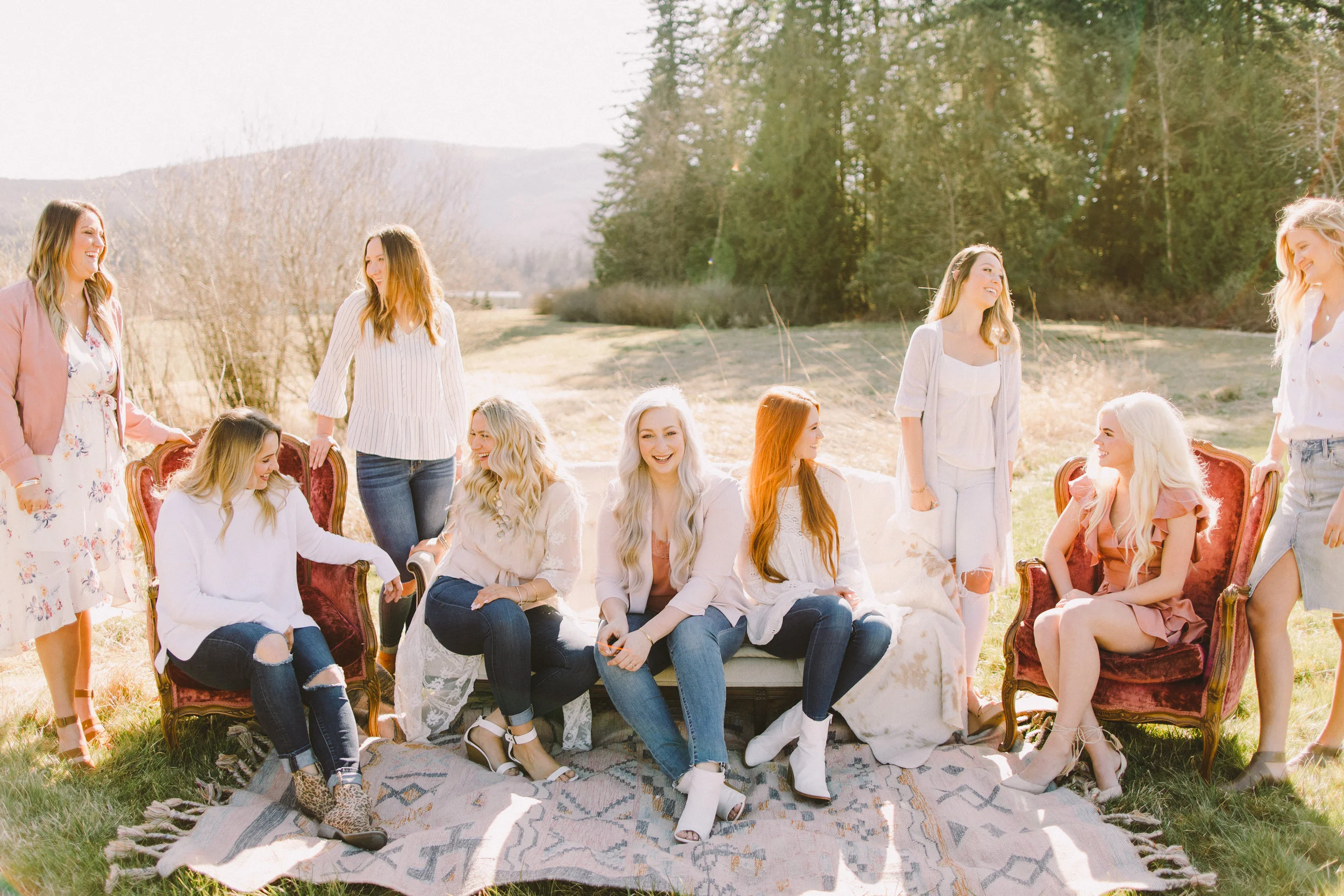 Bellingham makeup artist, hairstylist, bridal team, esthetician, microblading.