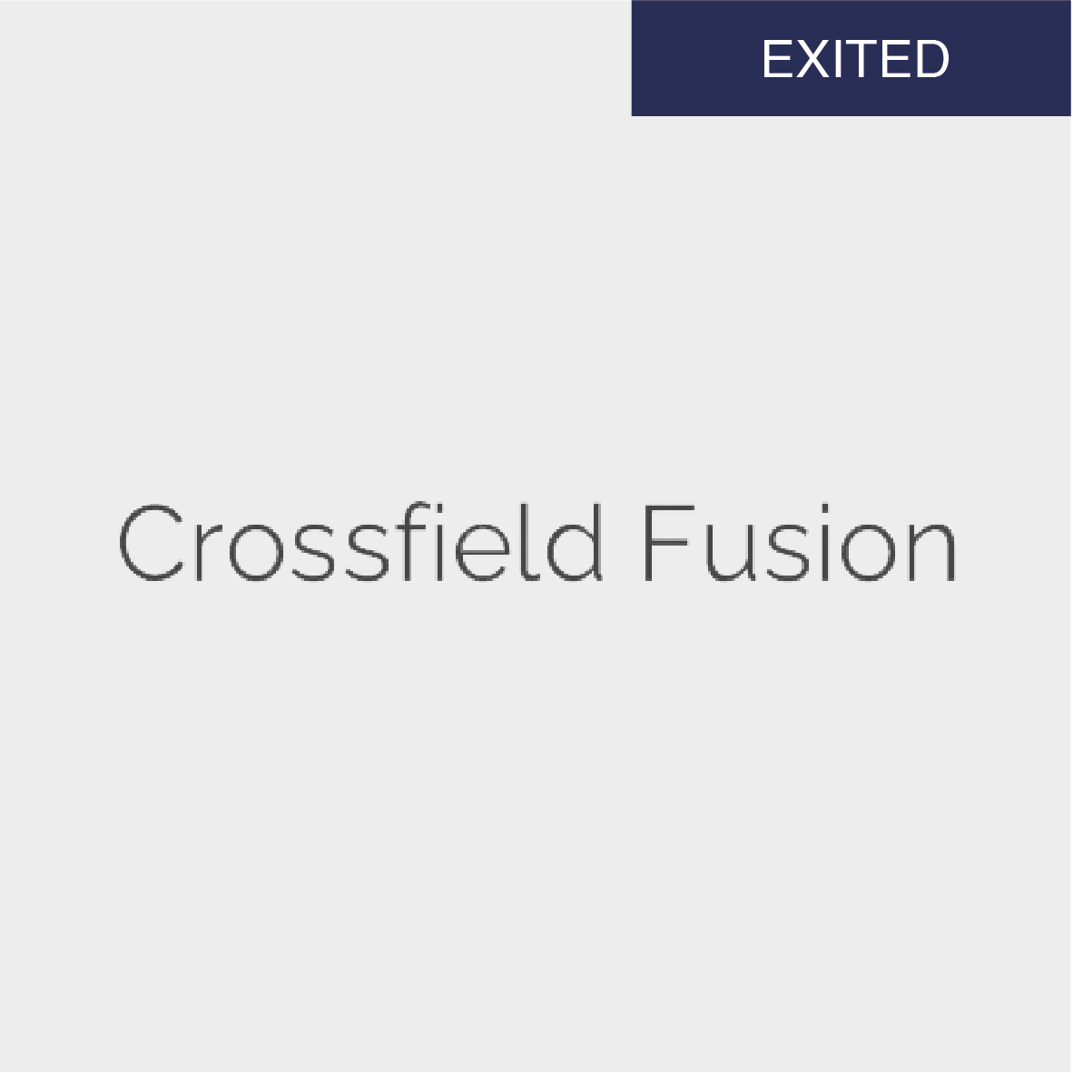 Crossfield Fusion Pre-Seed