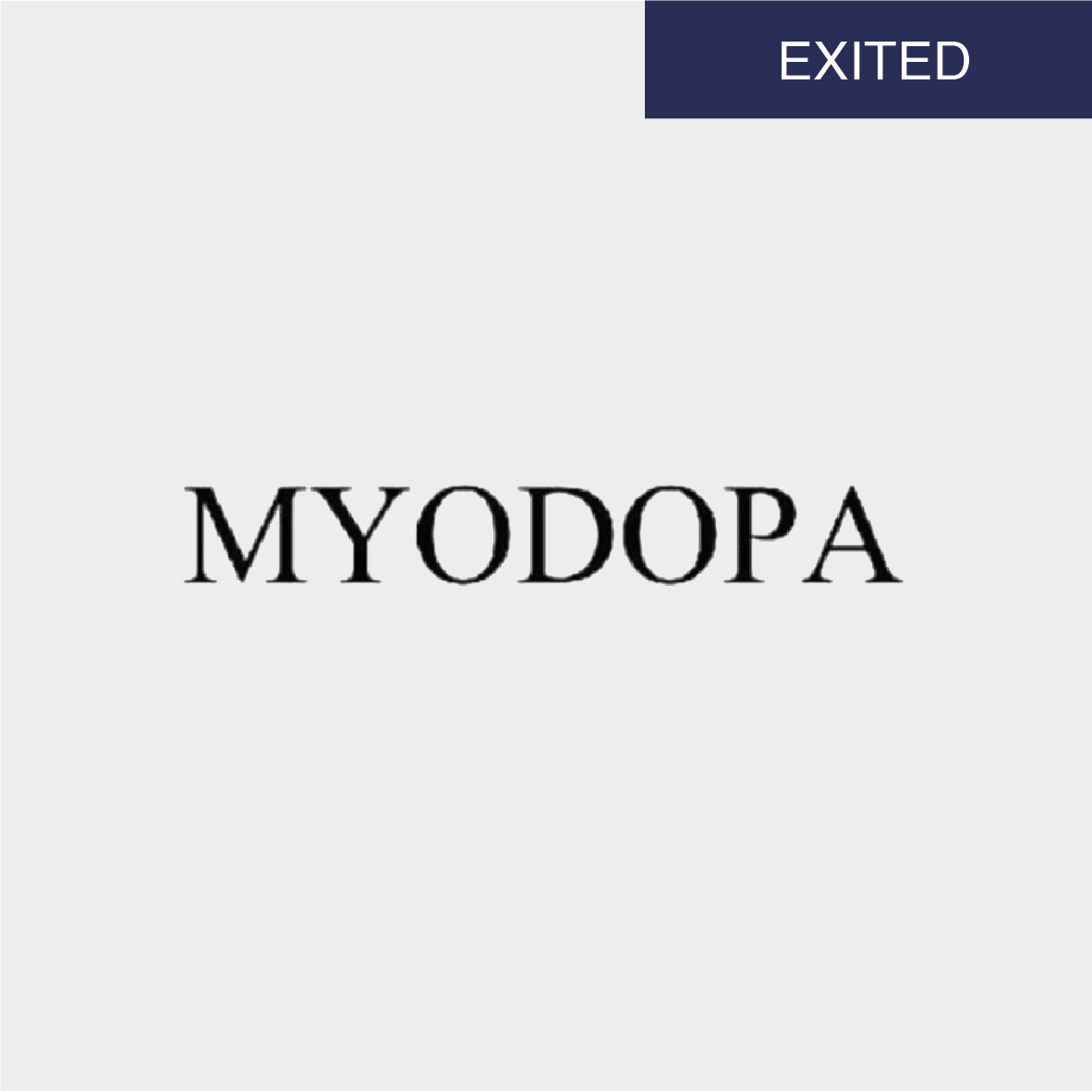 MyoDOPA Pre-Seed