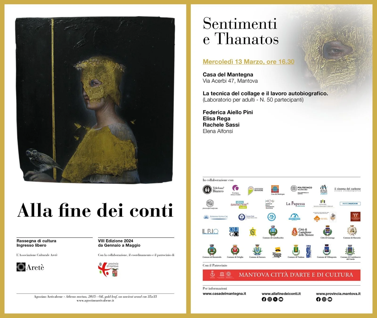 Casa del Mantegna - Sentimenti e Thanatos workshop