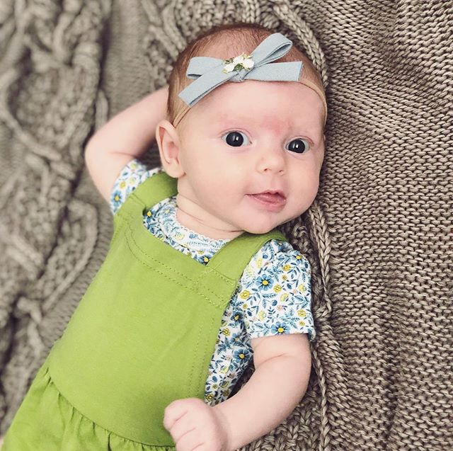 We&rsquo;ve been told to expect delays with her milestones. But JUST before her two month mark, we got our first social smile! Which is pretty much the best thing ever. 😄
