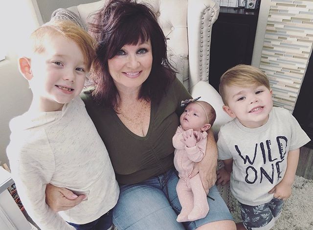 GB came to visit us last week! The boys loved having her stay with us. I loved coming home to a clean kitchen every day after the commercial shoot. We all loved showing off baby Quinn.