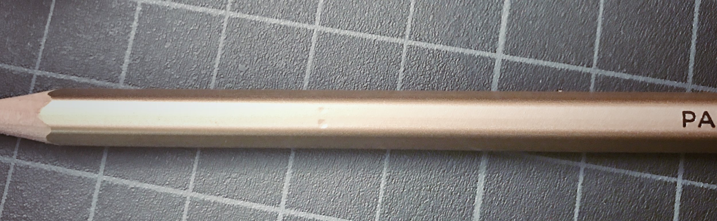 After Post-It Note Trick with Single Sharpening