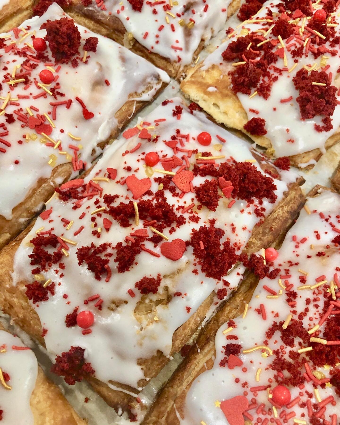 Getting in the mood 😋😍😳 Red Velvet Pop-Tarts will be back for Valentine&rsquo;s Day! We&rsquo;ll be working on listing these on the website this week so you can pre-order them 💕 if you&rsquo;re not signed up for emails already, hit the link in bi