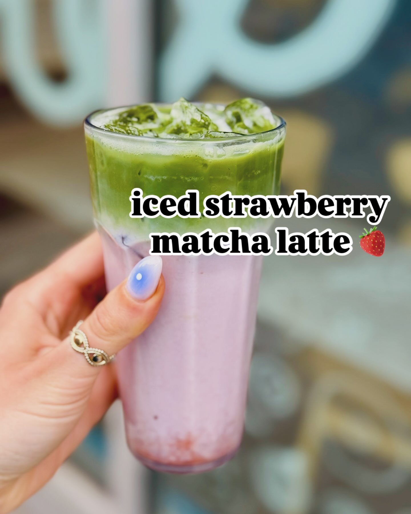 We&rsquo;ve been flying through our homemade strawberry jam making these adorable iced strawberry matcha lattes! The perfect encapsulation of spring flavors if you ask us 😇 Come have a taste and remember to BYO cup for takeout, we love to fill your 