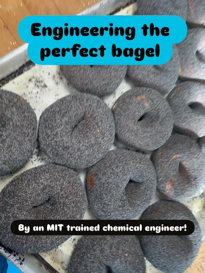 When I started making bagels, I had a clear goal in mind:

A bagel that&rsquo;s not too big and not too small, with a crispy, shiny, blistered crust and a fluffy interior. No weird ingredients&mdash; just great flour, filtered water, yeast, sugar and