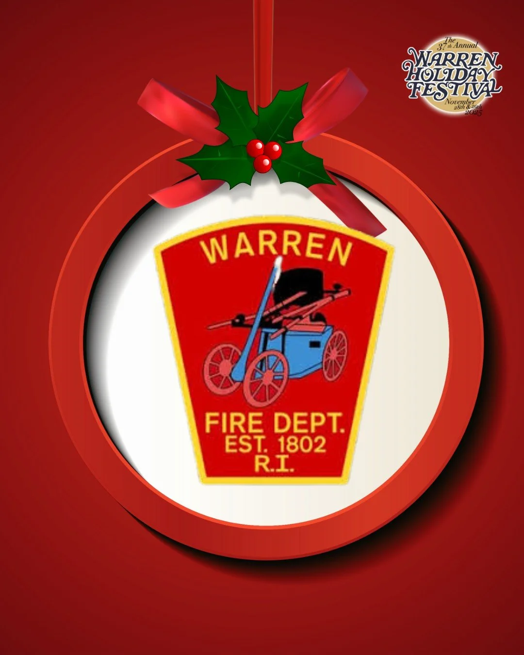 A huge thank you to the Rough &amp; Ready Fire Company, #5 Warren Fire/Rescue Station 5, for their sponsorship of the Warren Holiday Festival! 🚒❤️

Known as the &ldquo;Rough and Ready&rdquo; volunteers, this dedicated team of about 40 active members