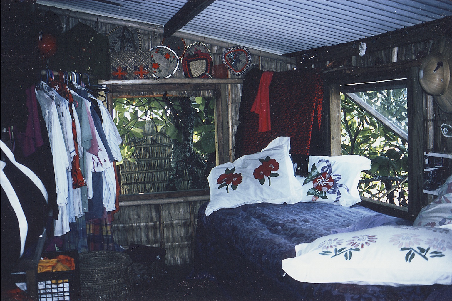 Joan's petite but comfortable bedroom. (Photo credit: DK Howe)