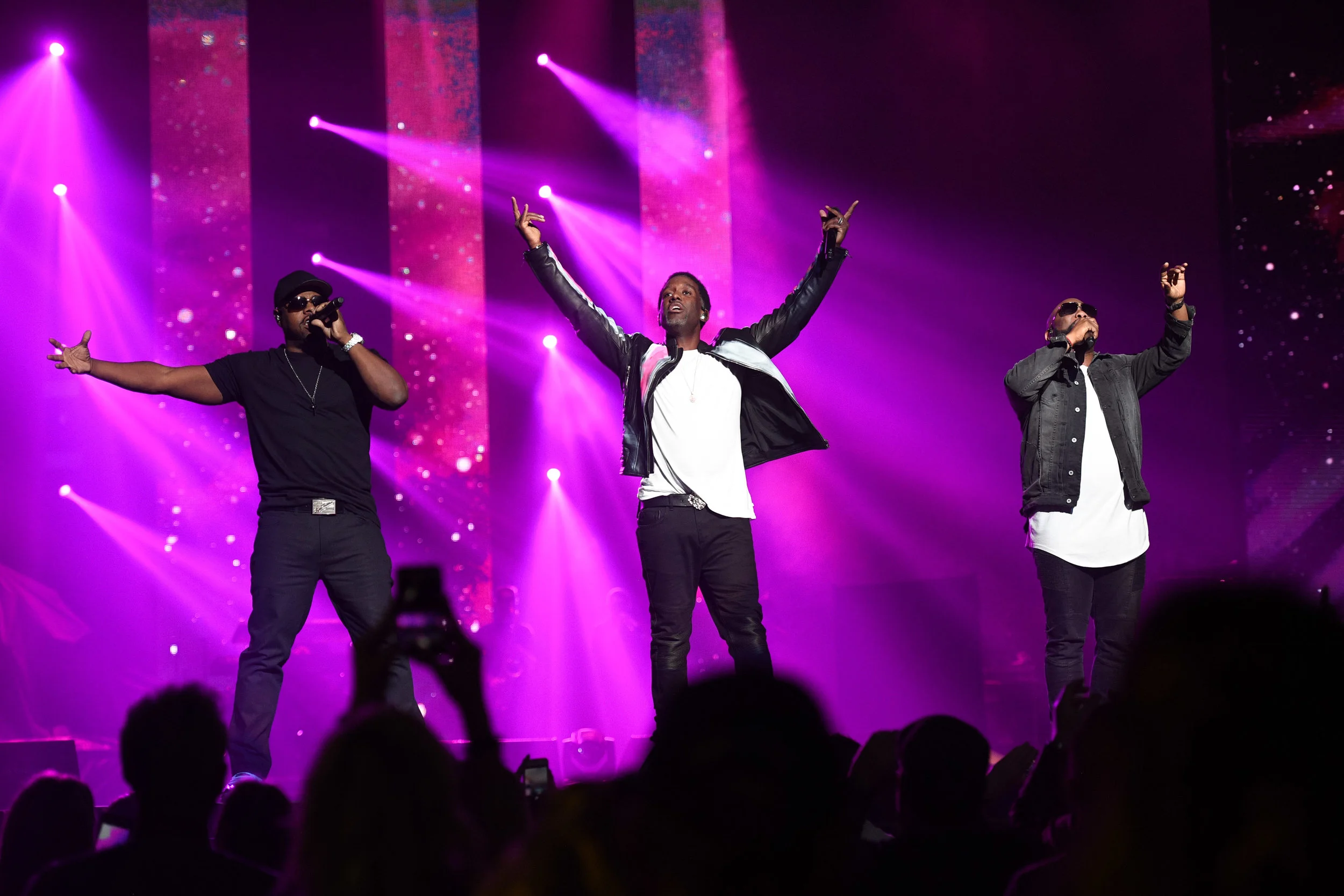 Boyz II Men at the Vegas Strong Benefit Concert in Las Vegas, Nev., Dec. 1, 2017. Photo credit: Powers Imagery
