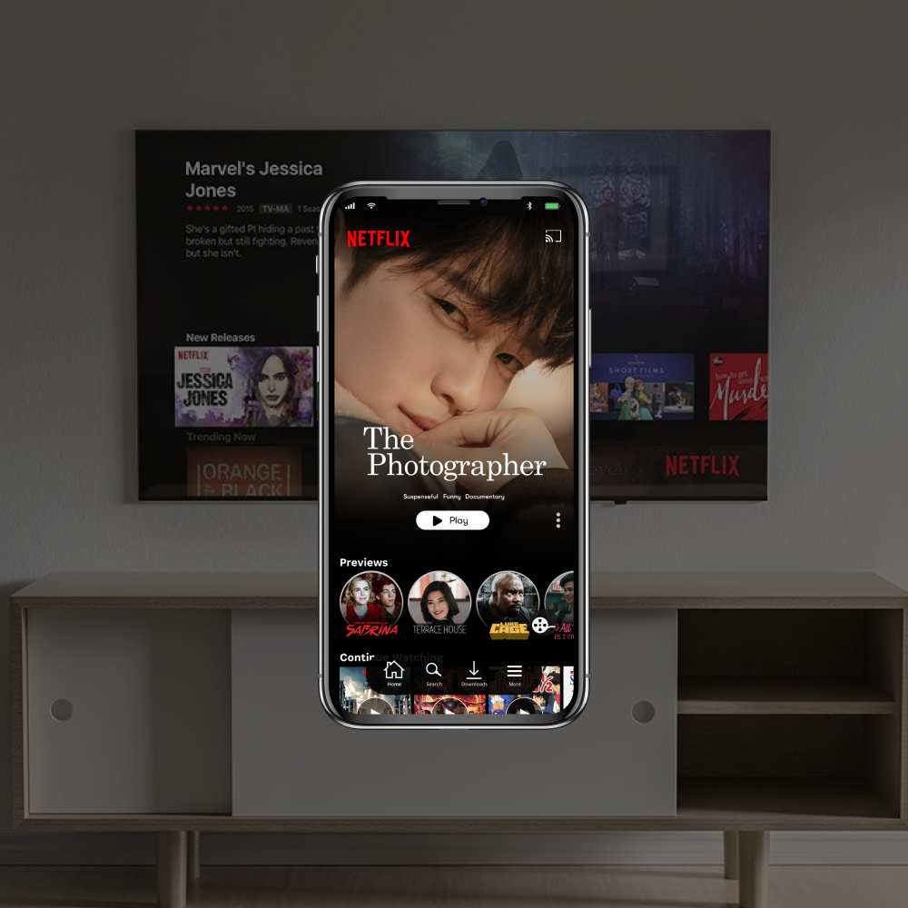 VIDEO STREAMING APP  | Netflix