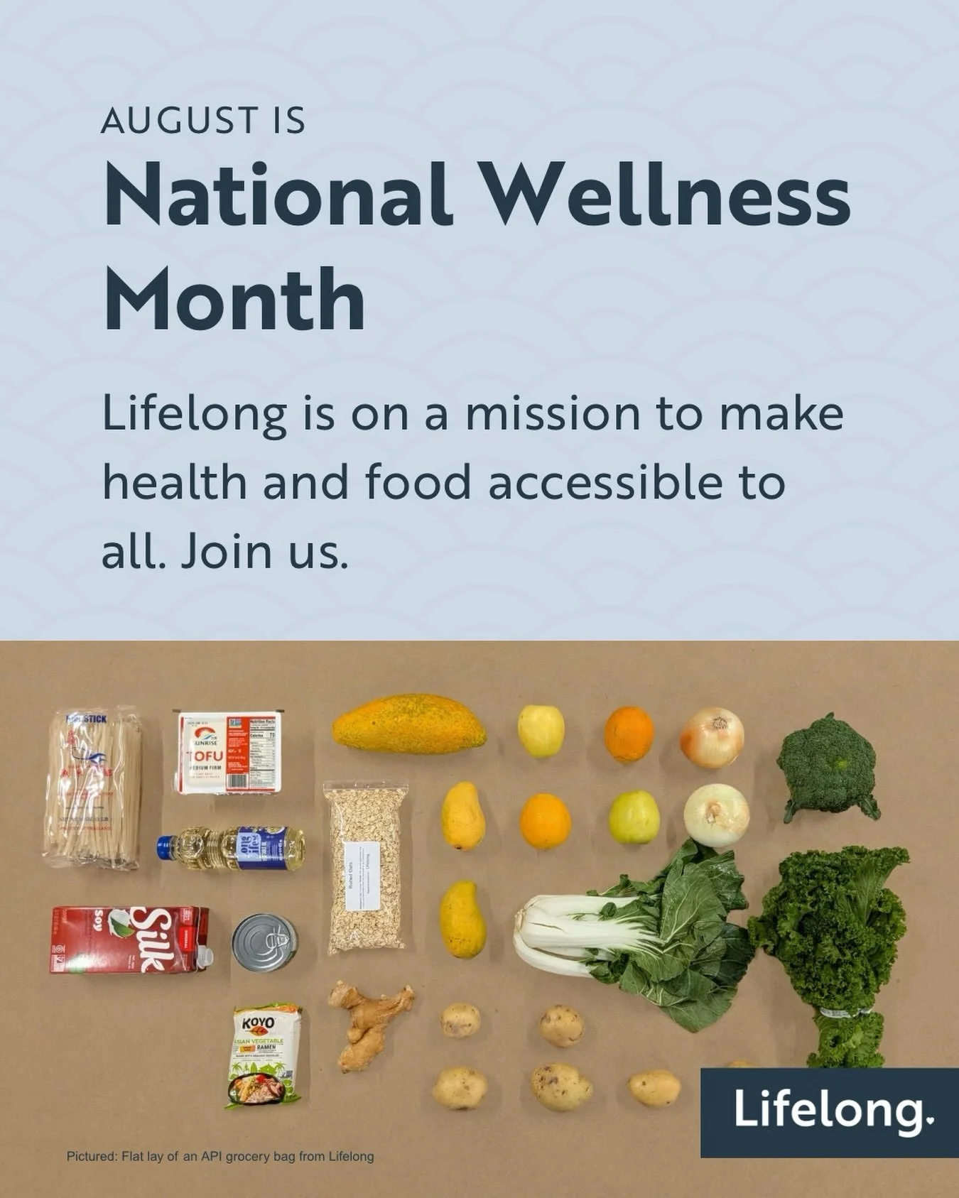 This National Wellness Month, remember that wellness isn&rsquo;t a luxury: it&rsquo;s nutritious groceries, home-cooked meals, and food that supports overall health.

For over 40 years, Lifelong has stood with clients facing barriers to nutritious fo