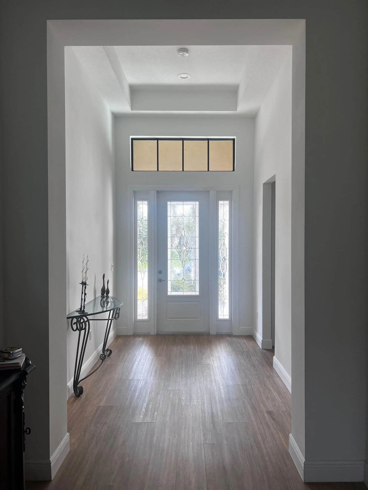 Foyer before