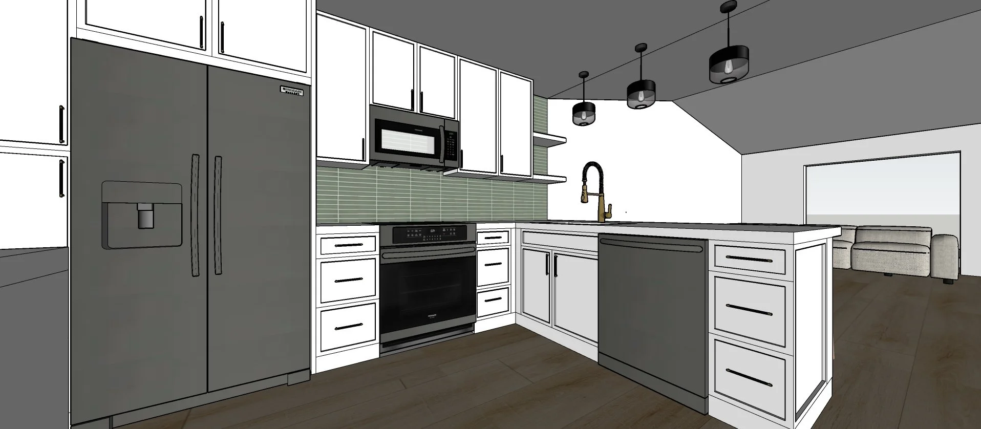 RENDERING - KITCHEN