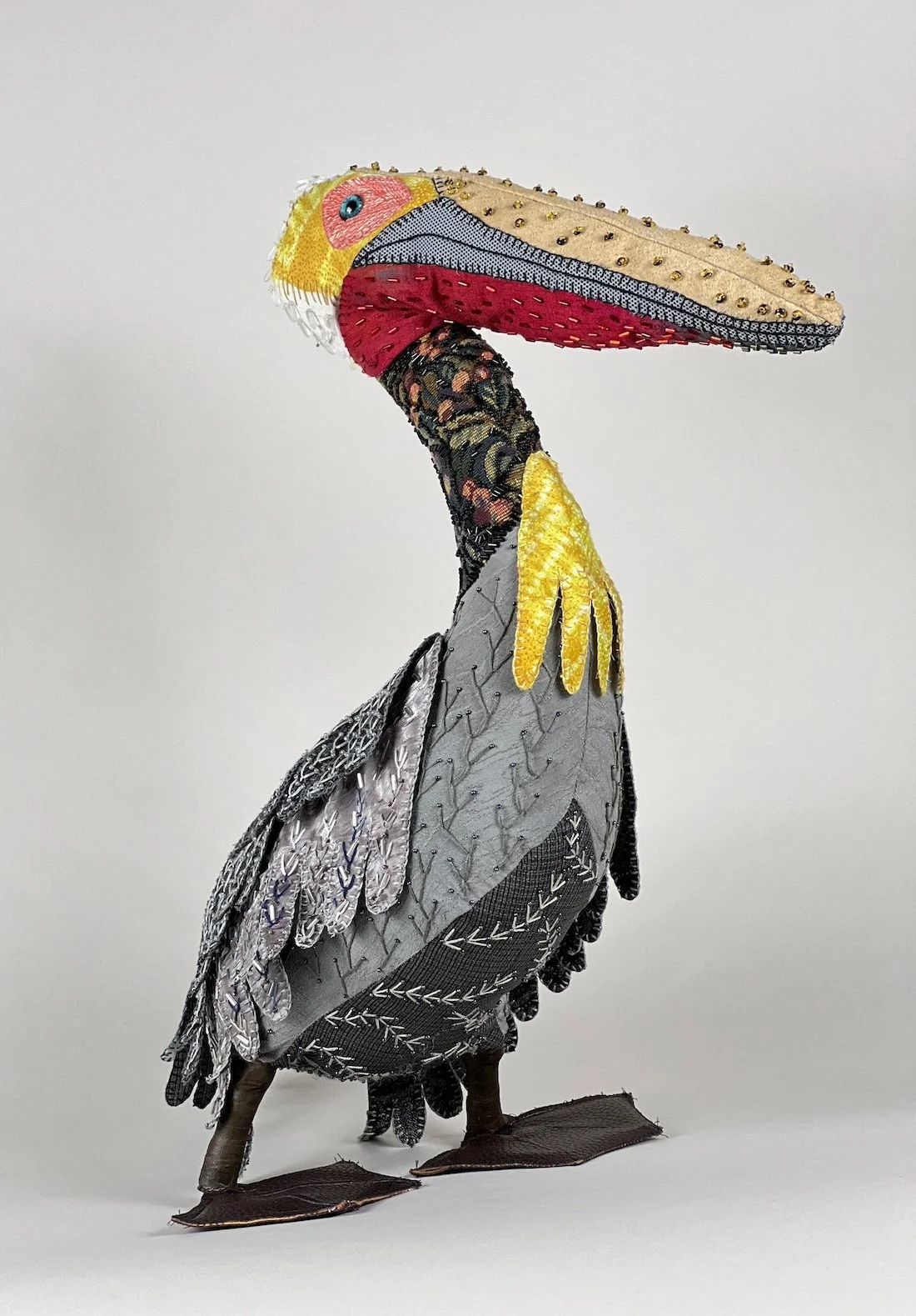 Pelican in breeding plumage