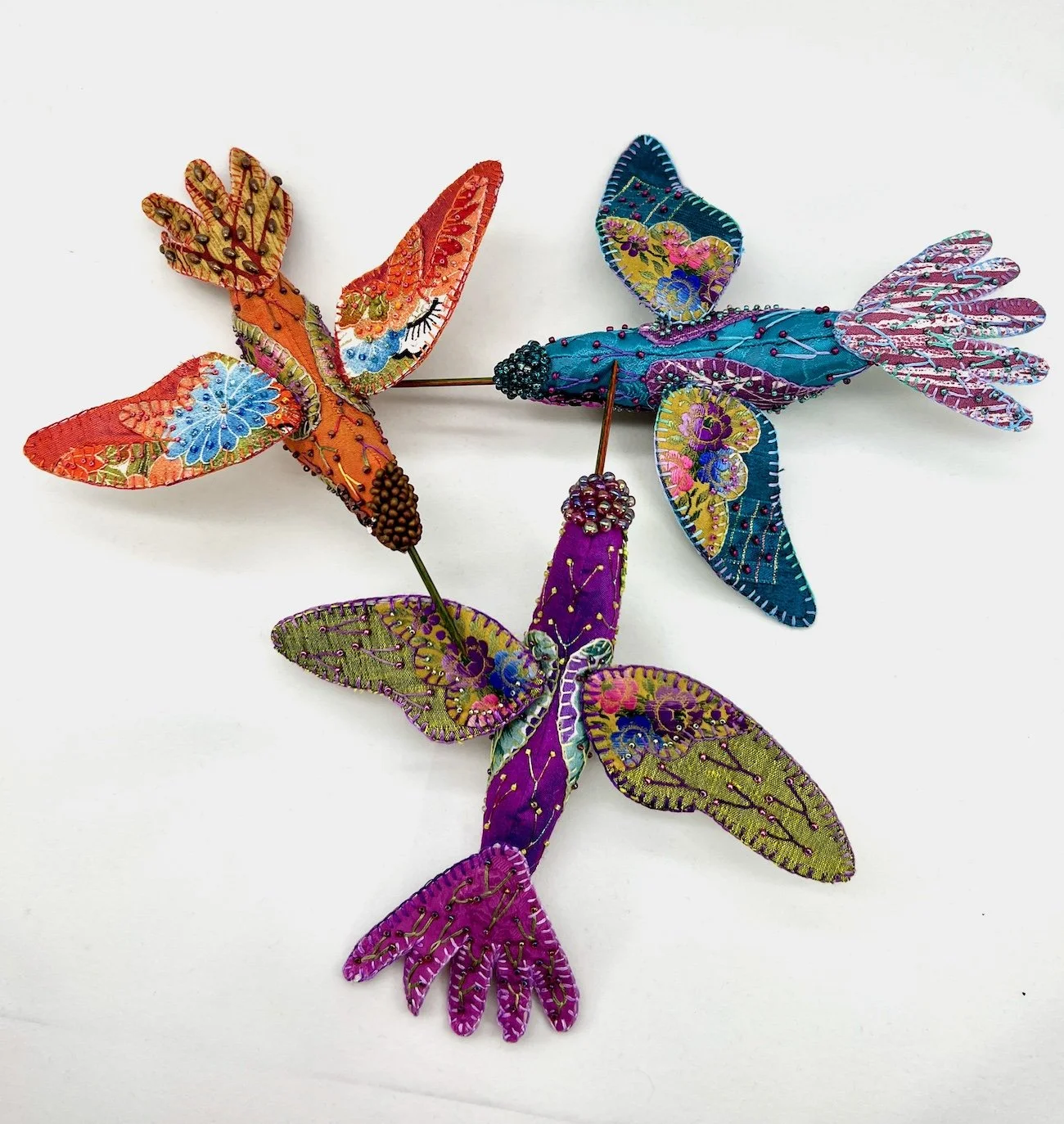 Hummingbird trio