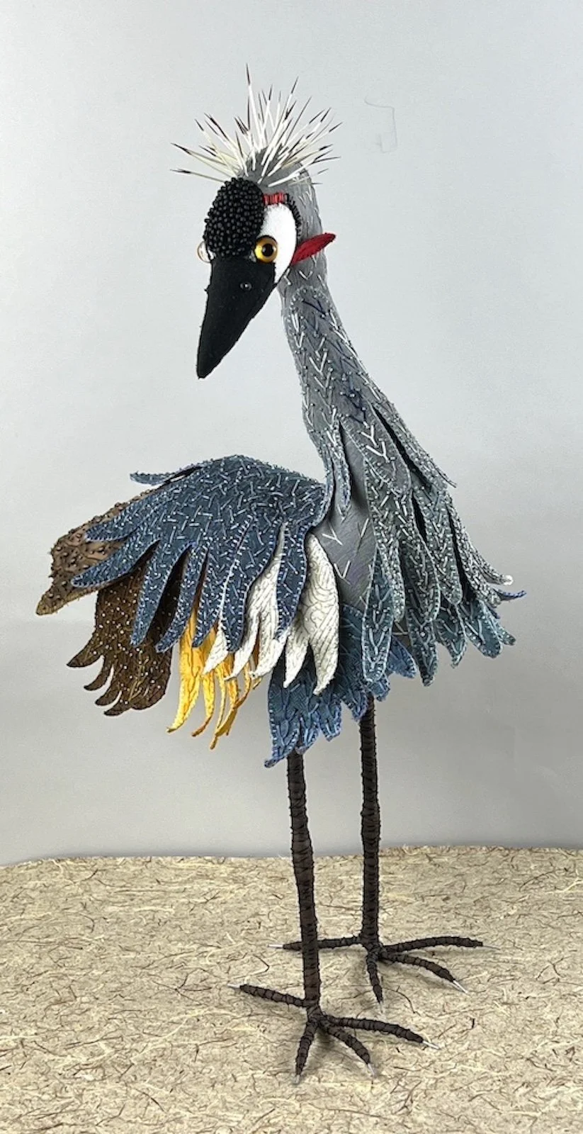 African crown crane