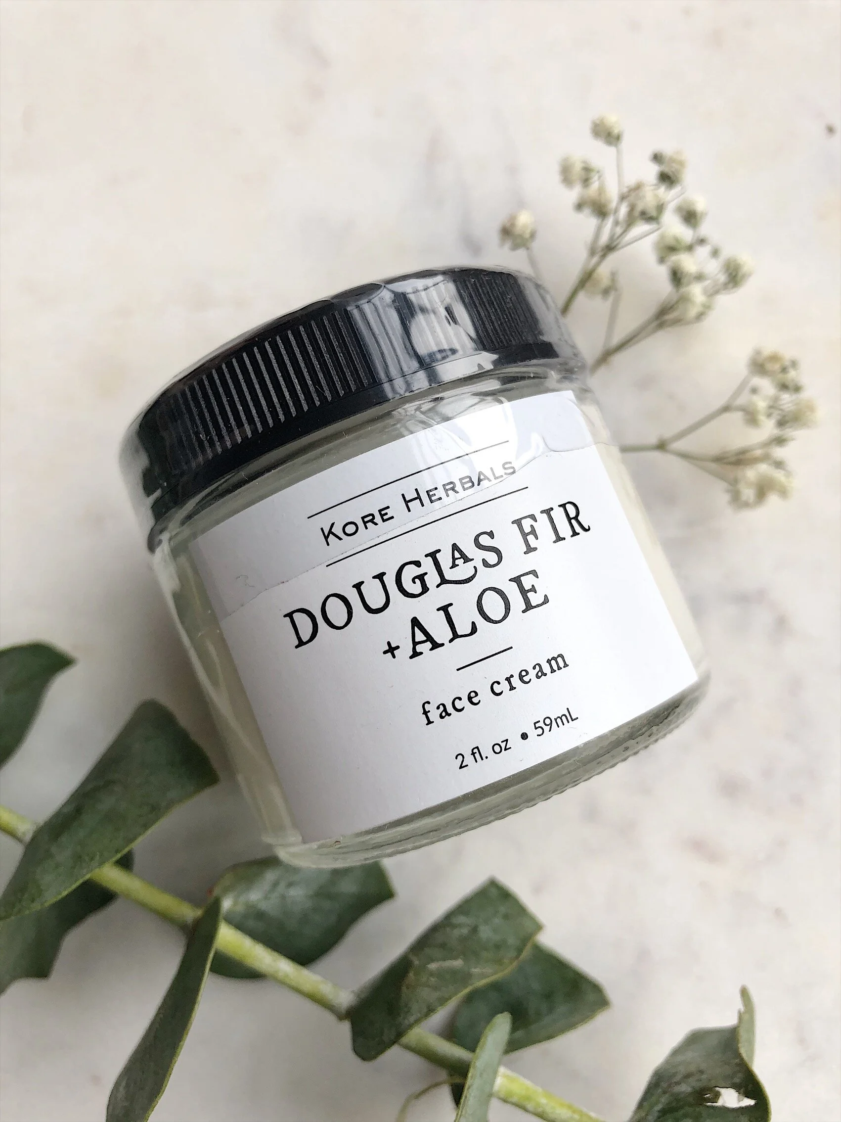 Kore Herbals Douglas Fir and Aloe Face Cream