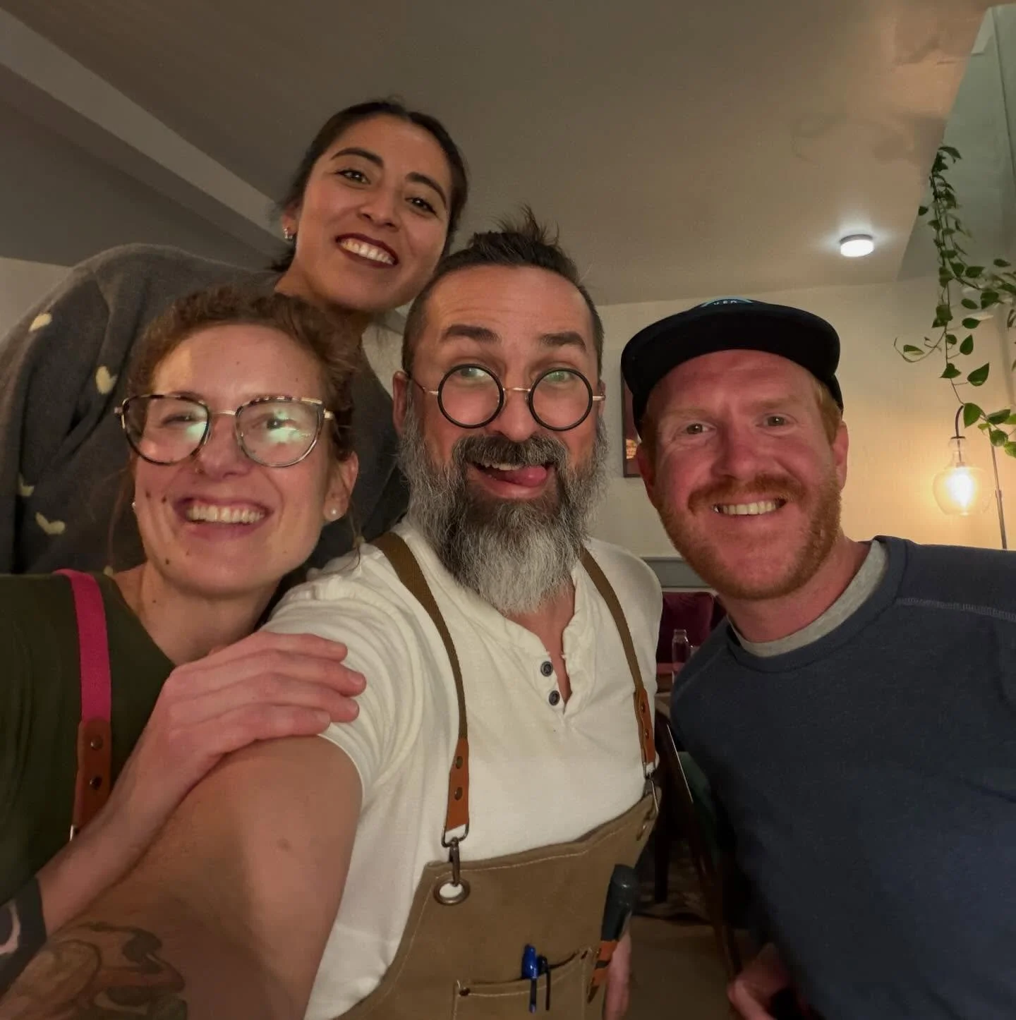 Friends showing up, tables filling up, and a whole lot of love in the room ❤️
Seeing our community come through Persimmon to eat, drink, laugh, and support us means everything. This place is built on people&mdash;friends old and new&mdash;sharing tim