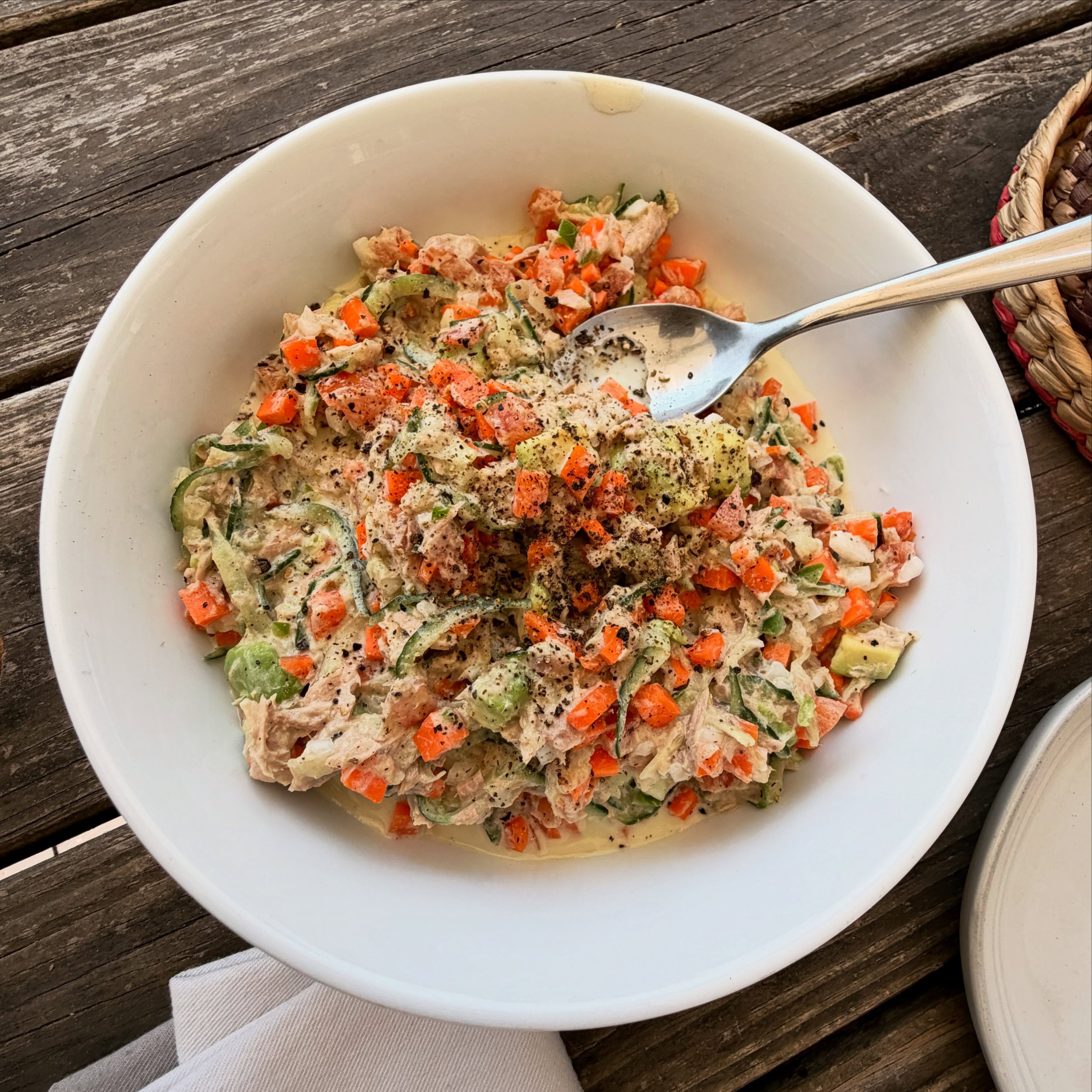 Don&rsquo;t what to do with those tuna cans? How about a Ceviche for Lunch&hellip; Yum!! 🤤 #juliyjuanskitchen #ceviche #foco #cheflife