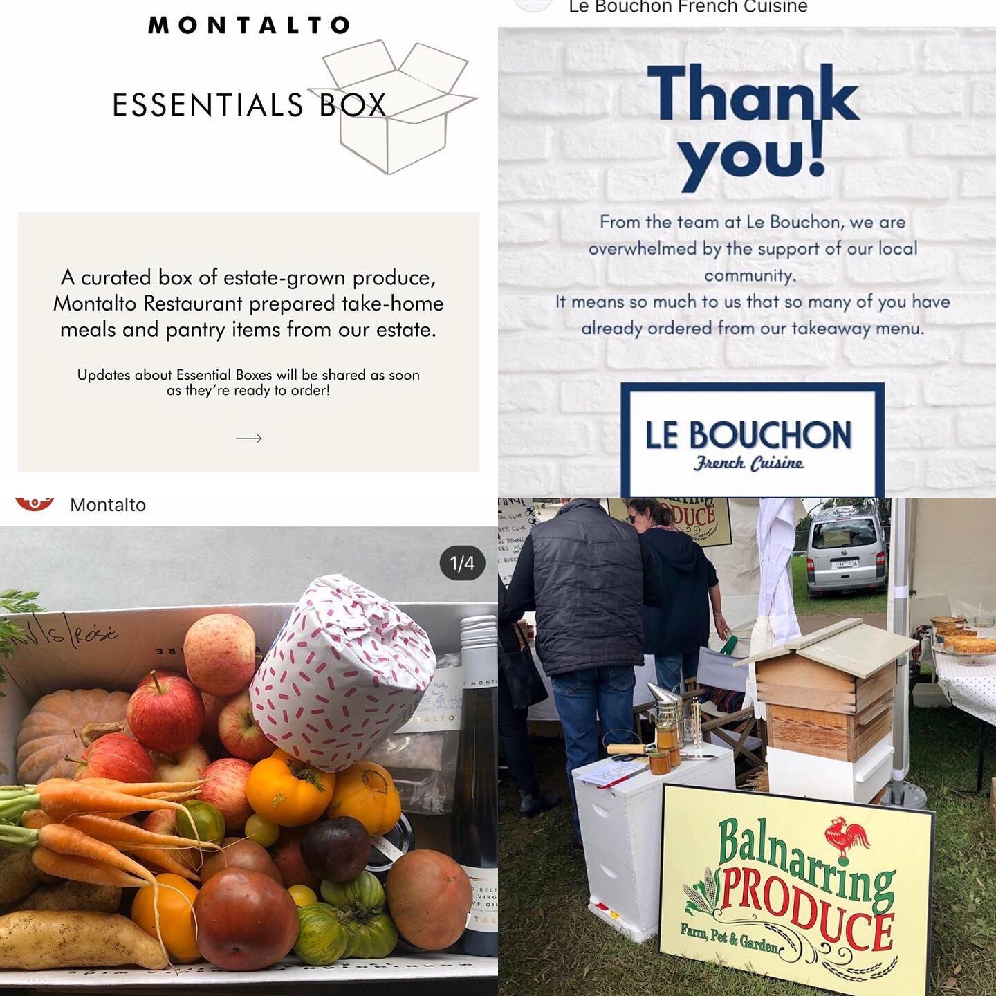 Visit @le_bouchon_balnarring &amp; @montaltovineyard for take home essentials and @balnarringproduce for all your livestock needs