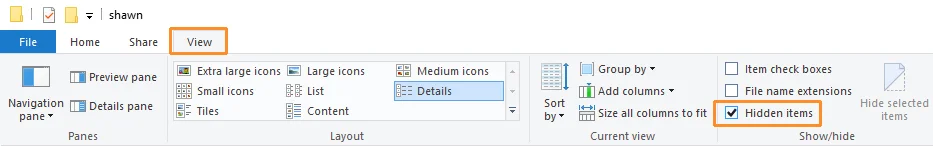 logs location hidden files.jpg
