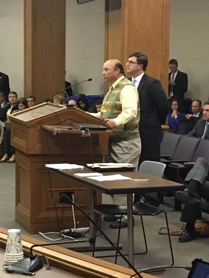 Mattaponi Chief Mark Custalow testifies in House Committee in Support of House Bill 1952