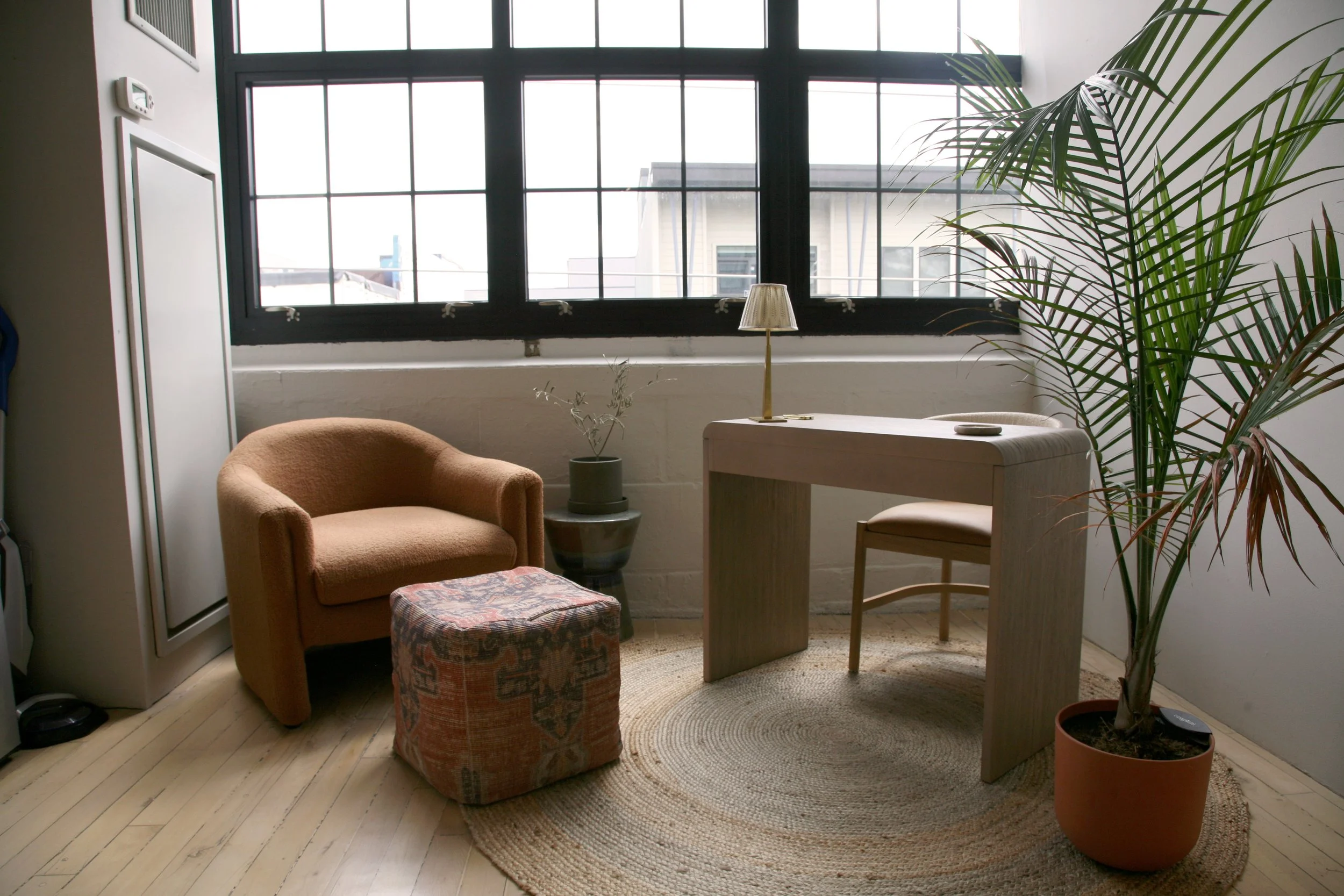  Although you can certainly catch me putting my feet up, this space is for clients, as well.  So feel free to relax while your color is processing.   