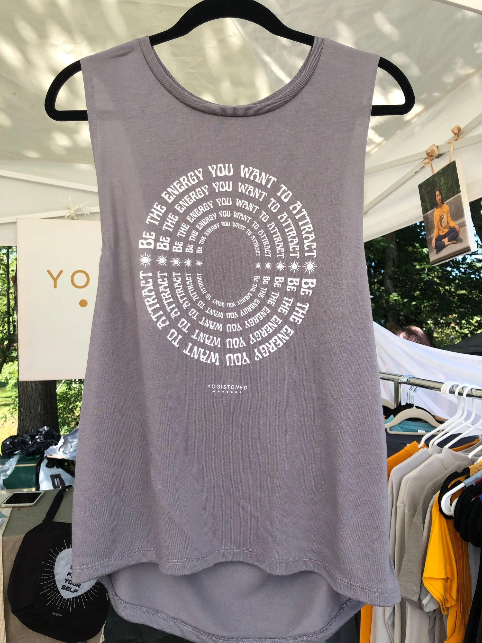 Be the Energy You Want to Attract Muscle Tank