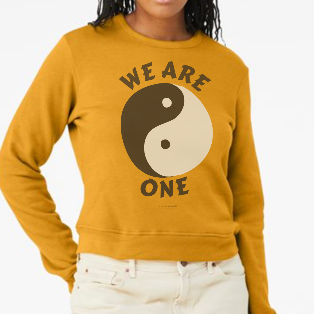 We Are One Yin Yang Crewneck Sweatshirt