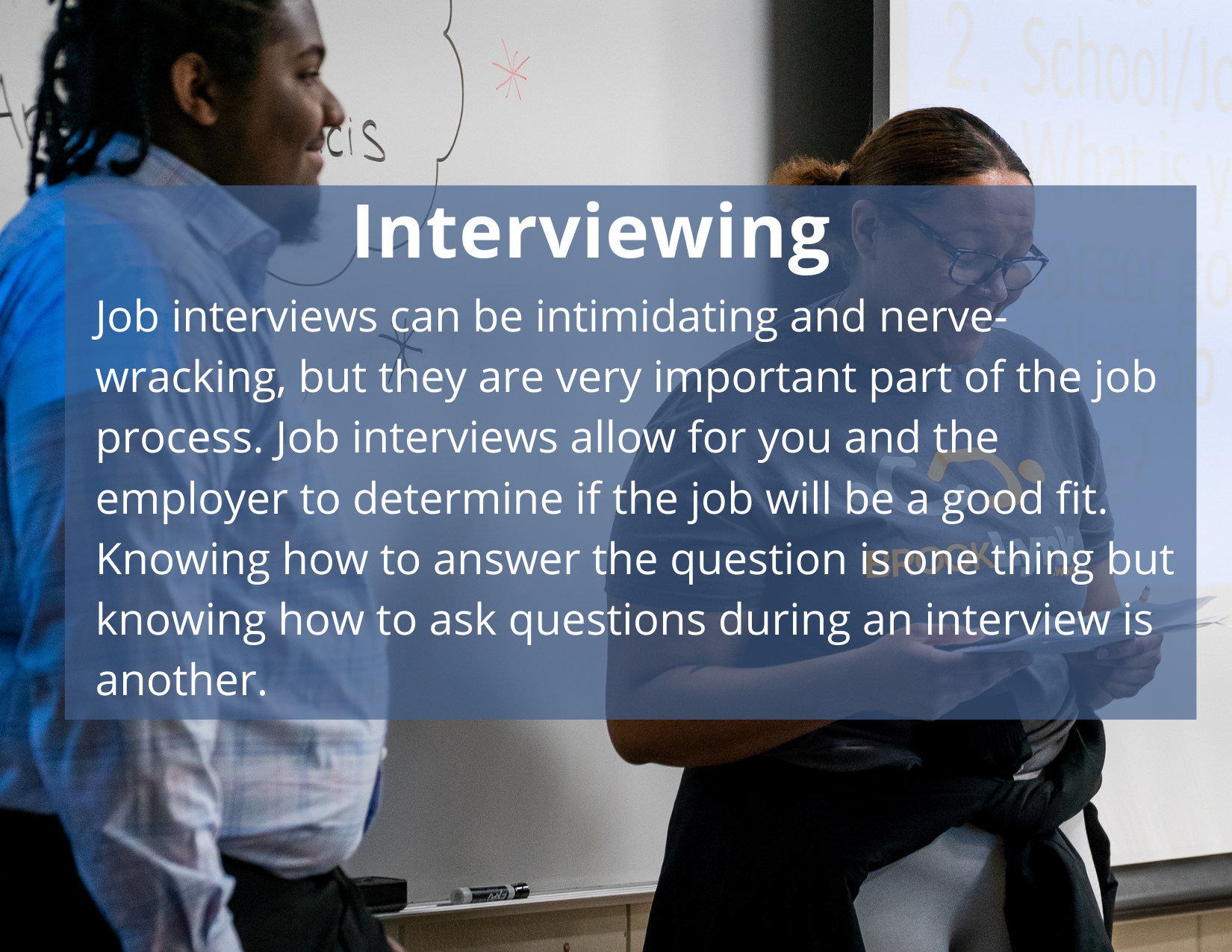 Interview Blocks Get Ready! — BrookLynk