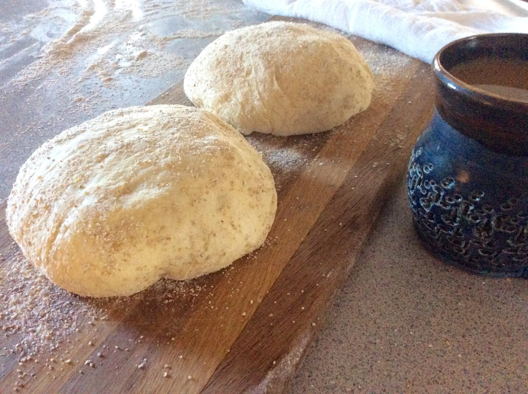 Ready to rise again before going in the oven!