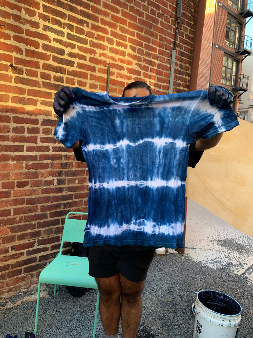 Tie Dyeing with Indigo - The Fabric Workshop and Museum