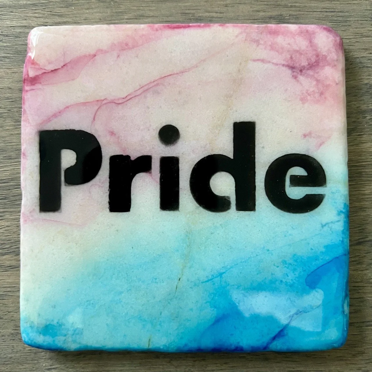 Trans PRIDE Drink Coaster