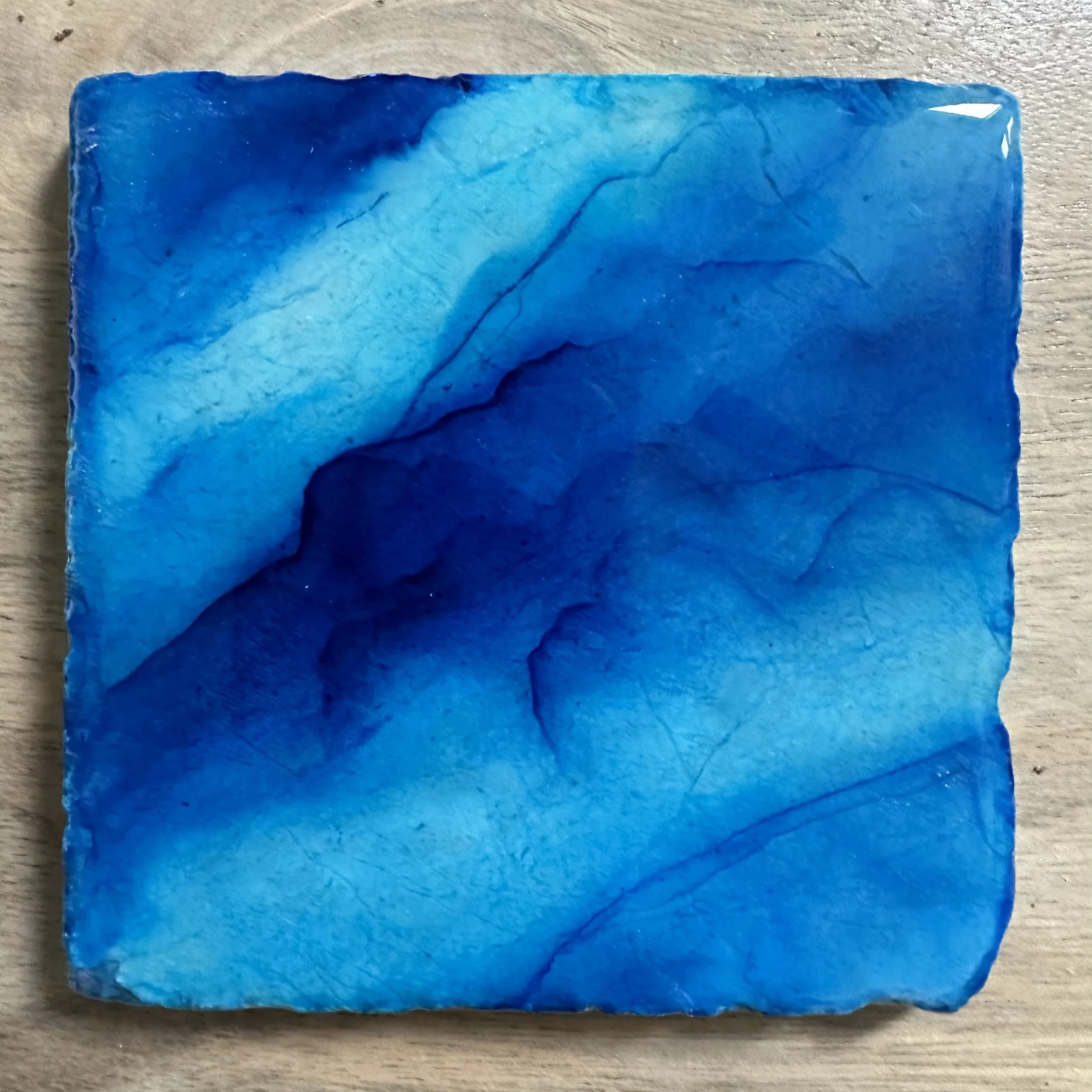 Icy Blue Drink Coaster