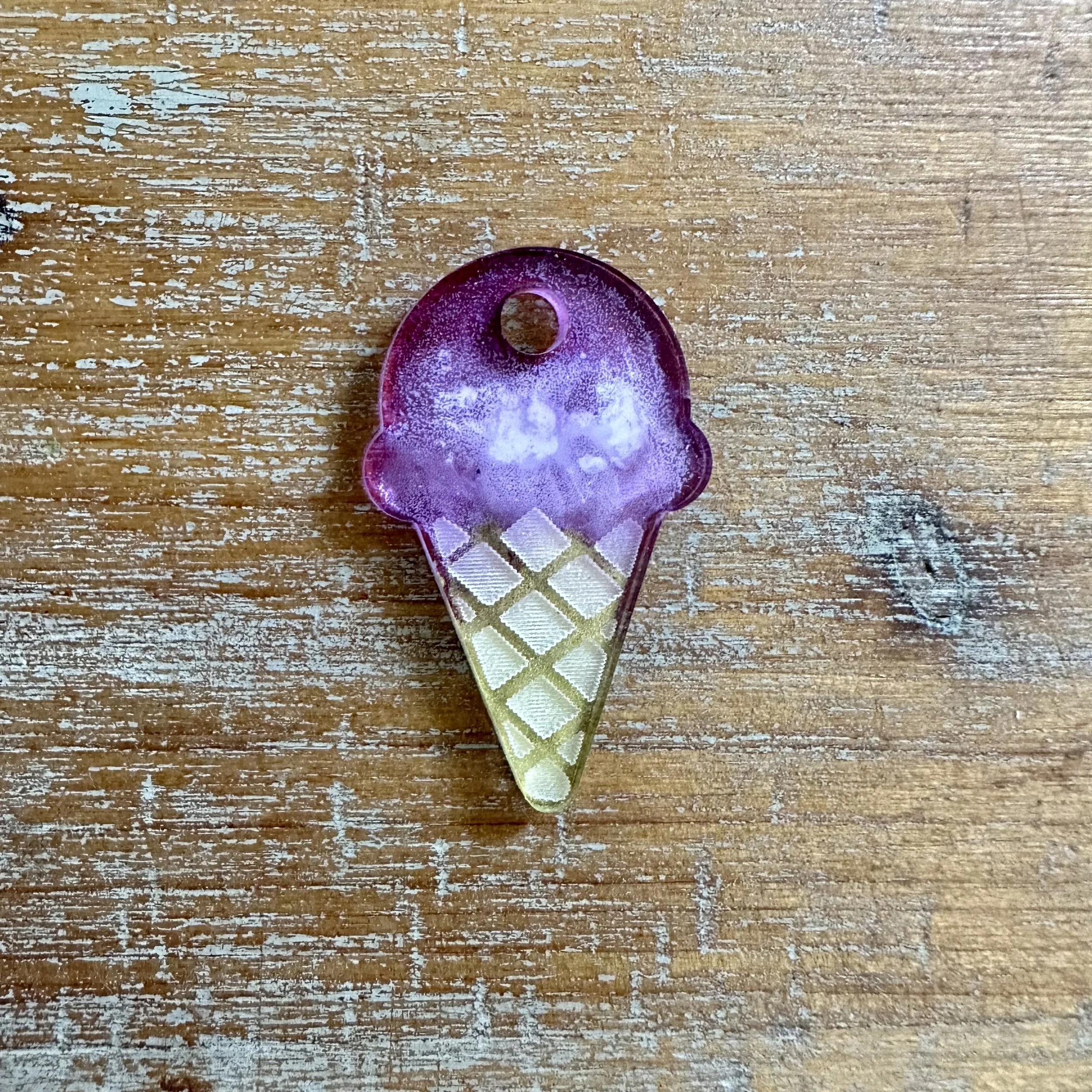 Ice Cream Keychain