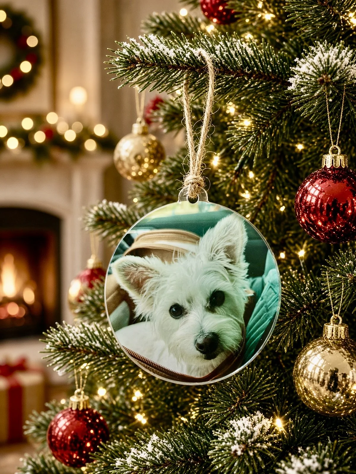Custom Acrylic Photo Ornament