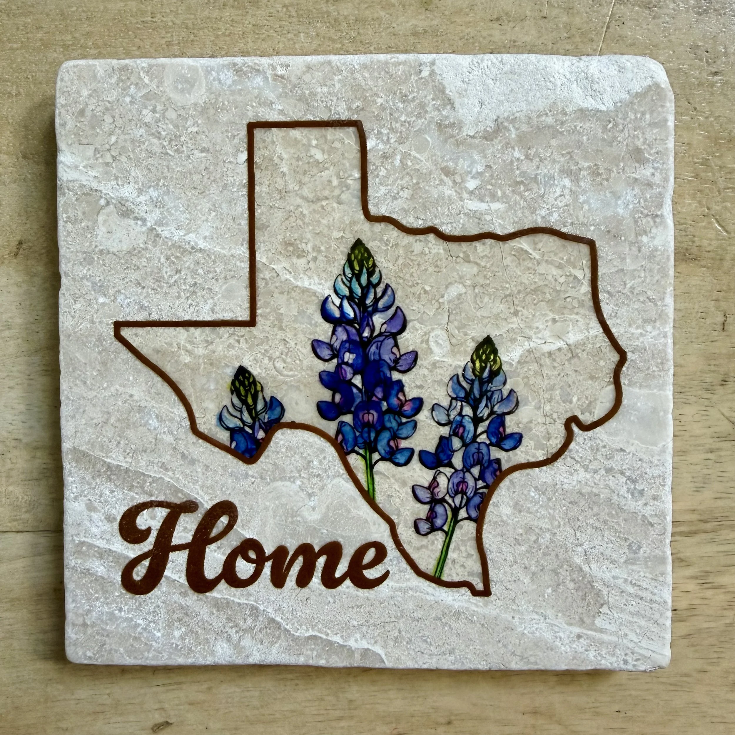 Texas Blue Bonnet Drink Coaster