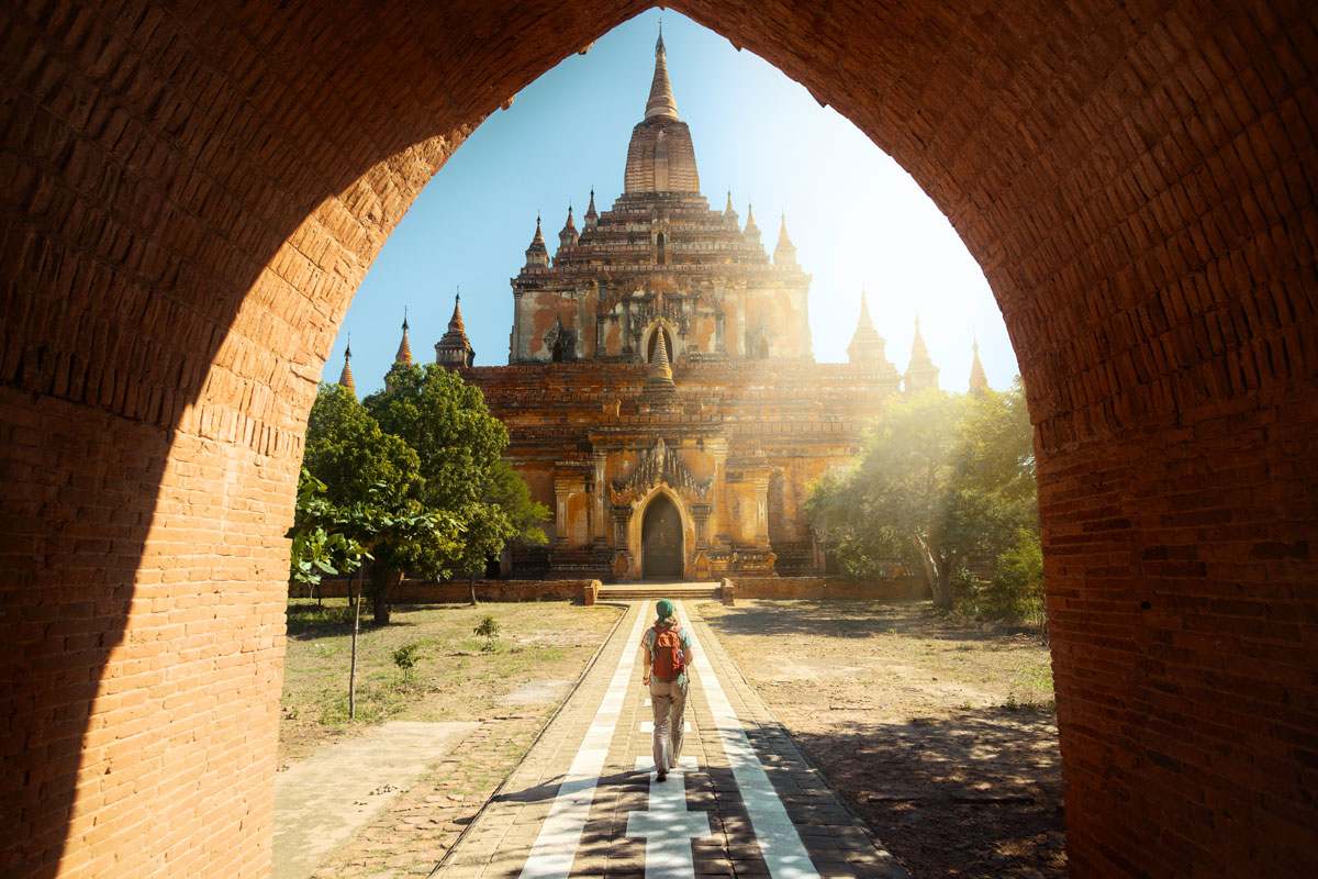 Nothing left to do but enjoy the sights and rich culture of Myanmar.