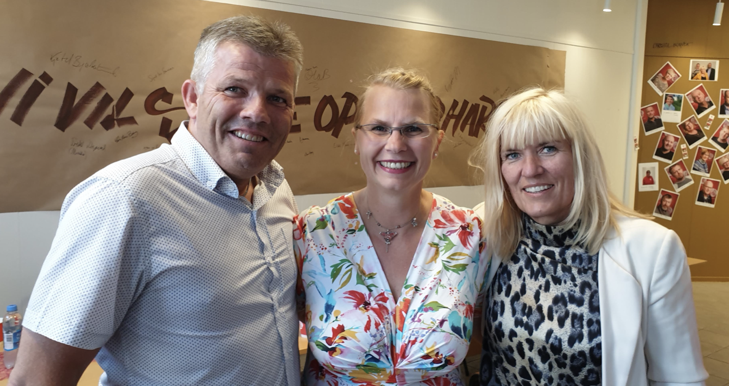 Bjørnar Skjæran, Lillann Solberg og Kari-Anne Oppsal.