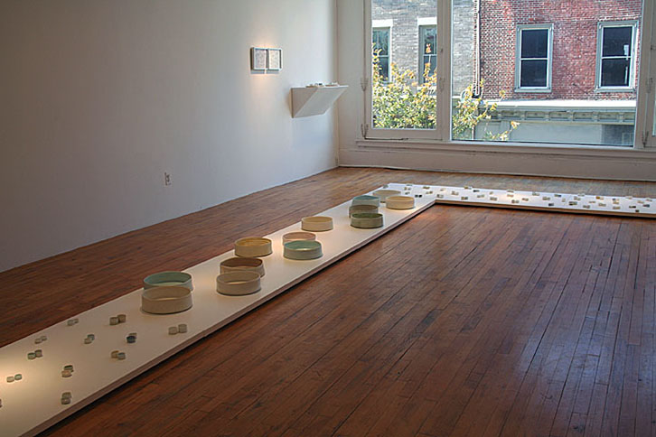 <i>Of a Moon Garden</i>, Installation, The Clay Studio, Philadephia, PA, 2006