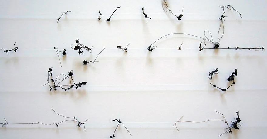 detail of <i>of syllables</i>